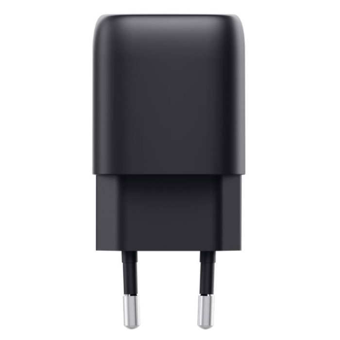 CARGADOR PARED/VIAJE USB-C 30W MAXO NEGRO TRUST